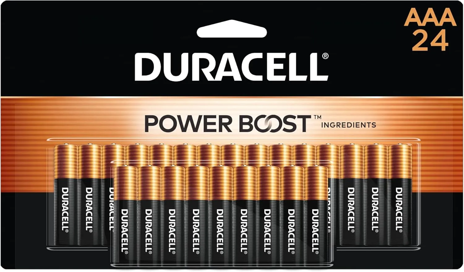 Duracell Coppertop AAA Alkaline Batteries with Power Boost Ingredients