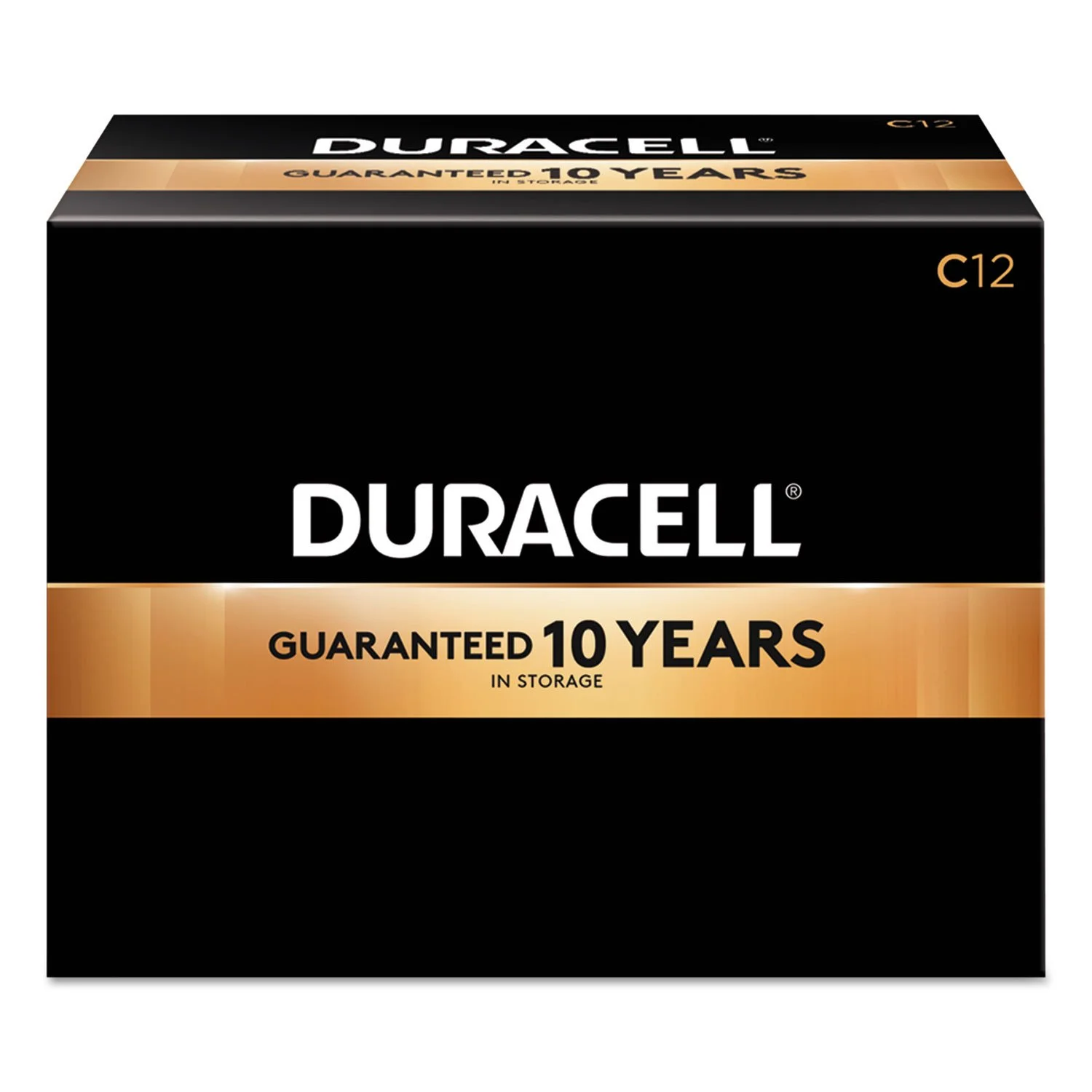 Duracell Coppertop C Alkaline Batteries, Box Of 12