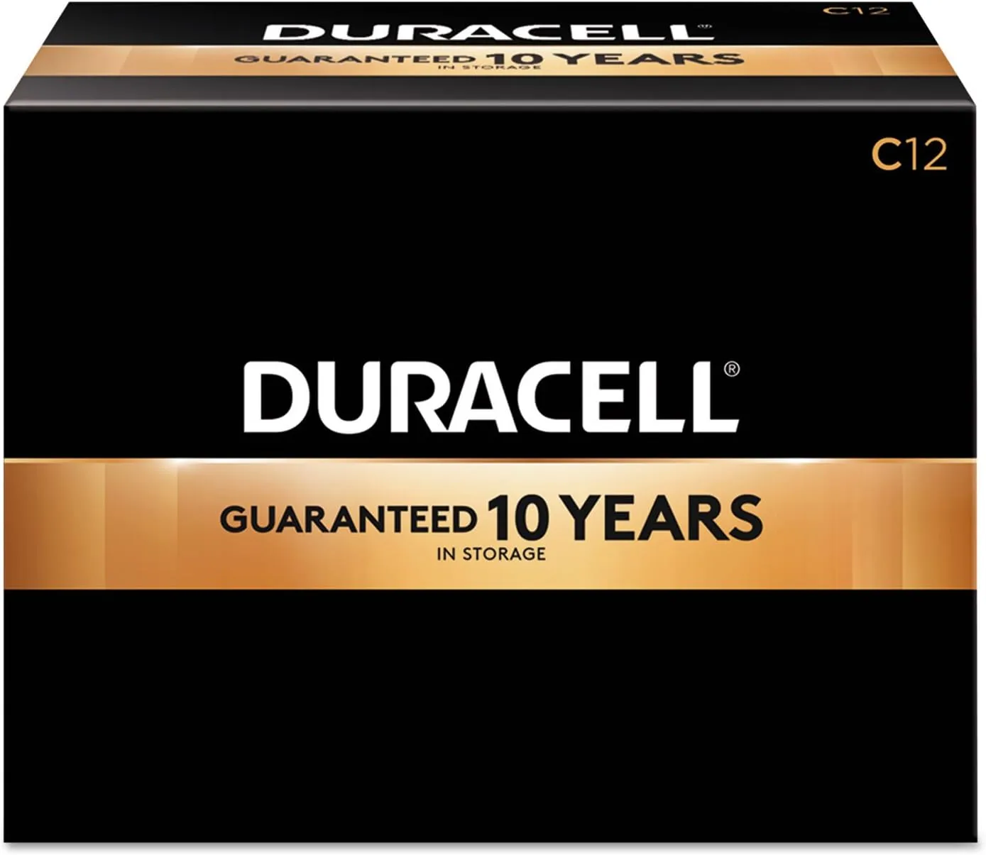 Duracell Coppertop C Alkaline Batteries, Box Of 12