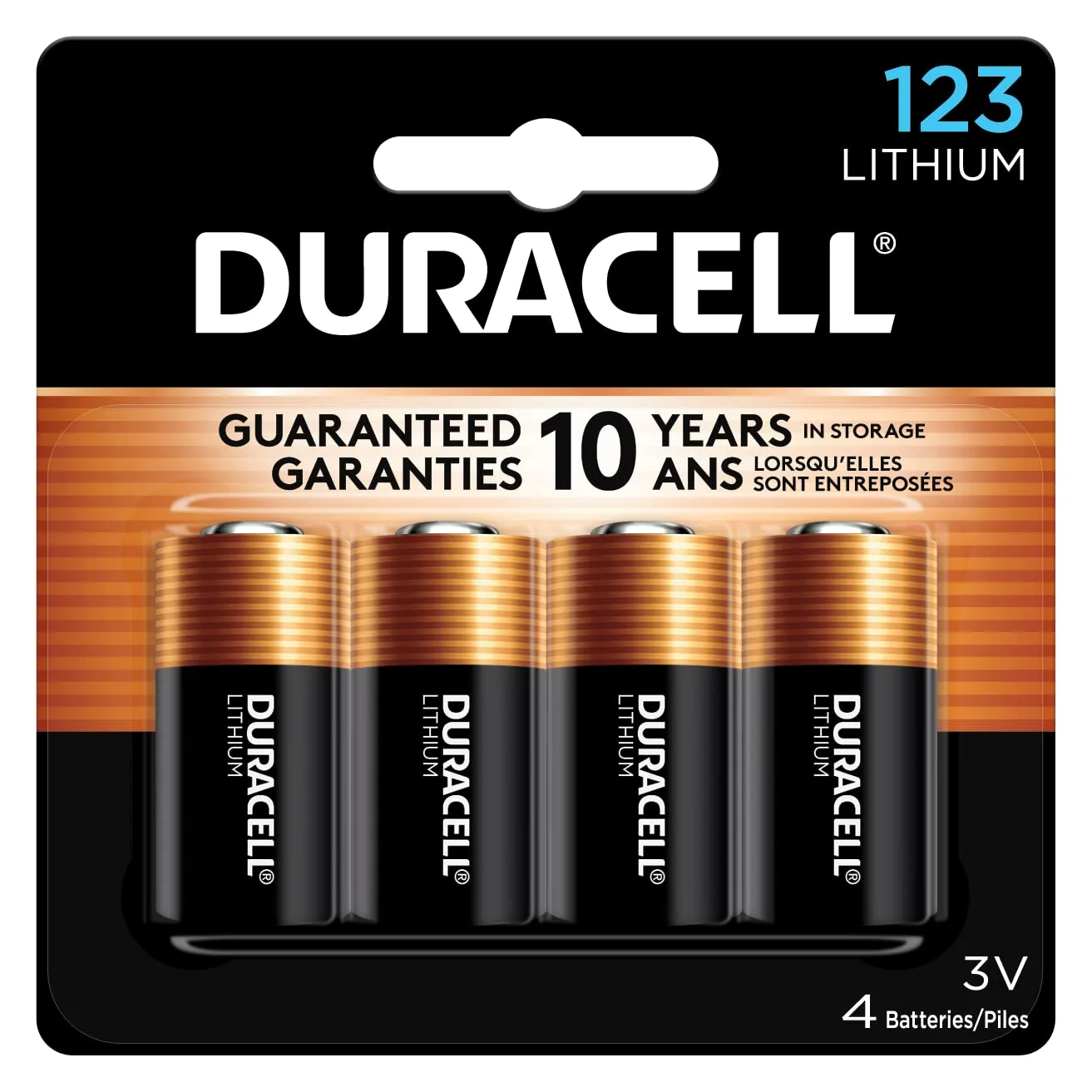 Duracell CR123A 3V High Power Lithium Battery
