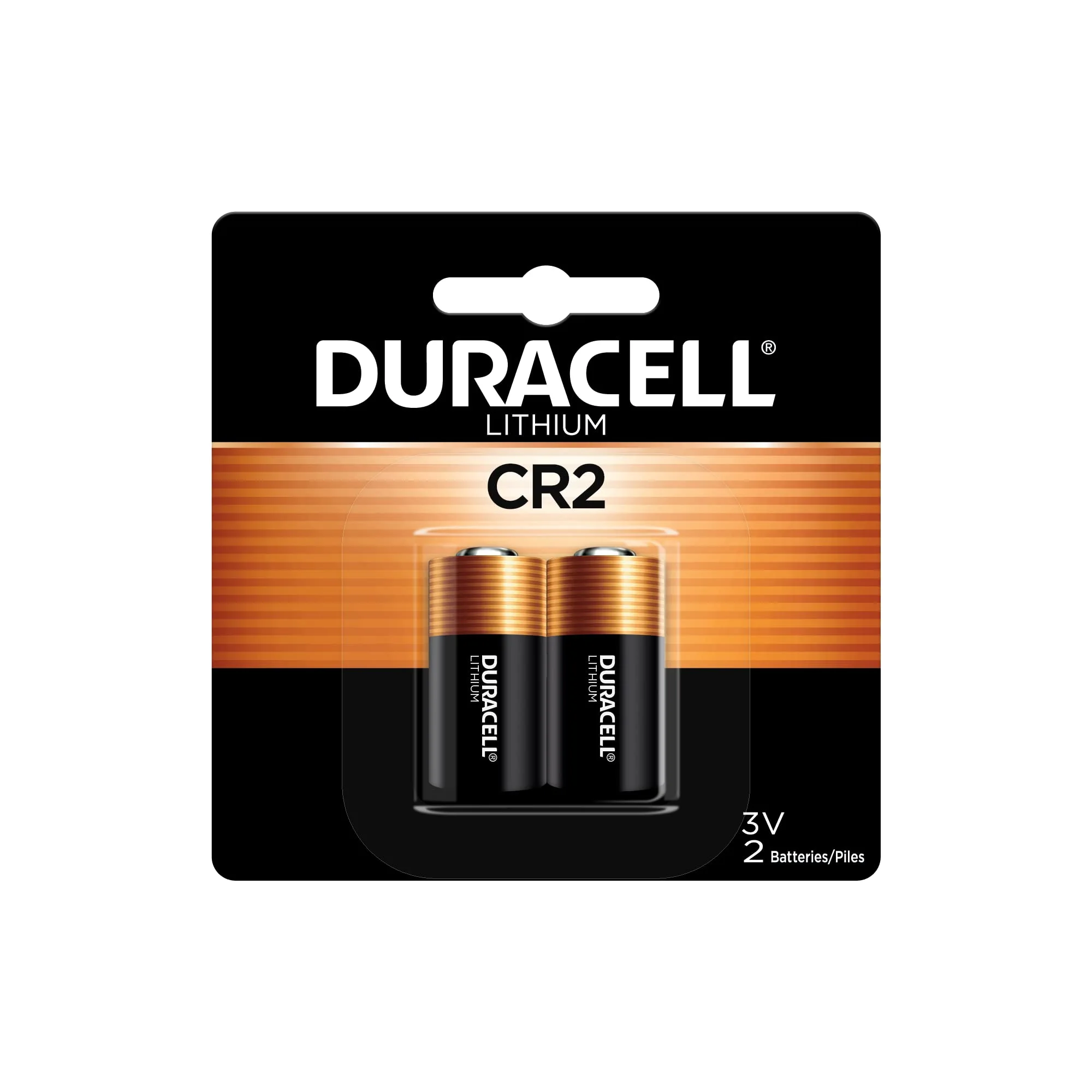 Duracell CR2 3V Lithium Batteries, High Power, Pack of 2
