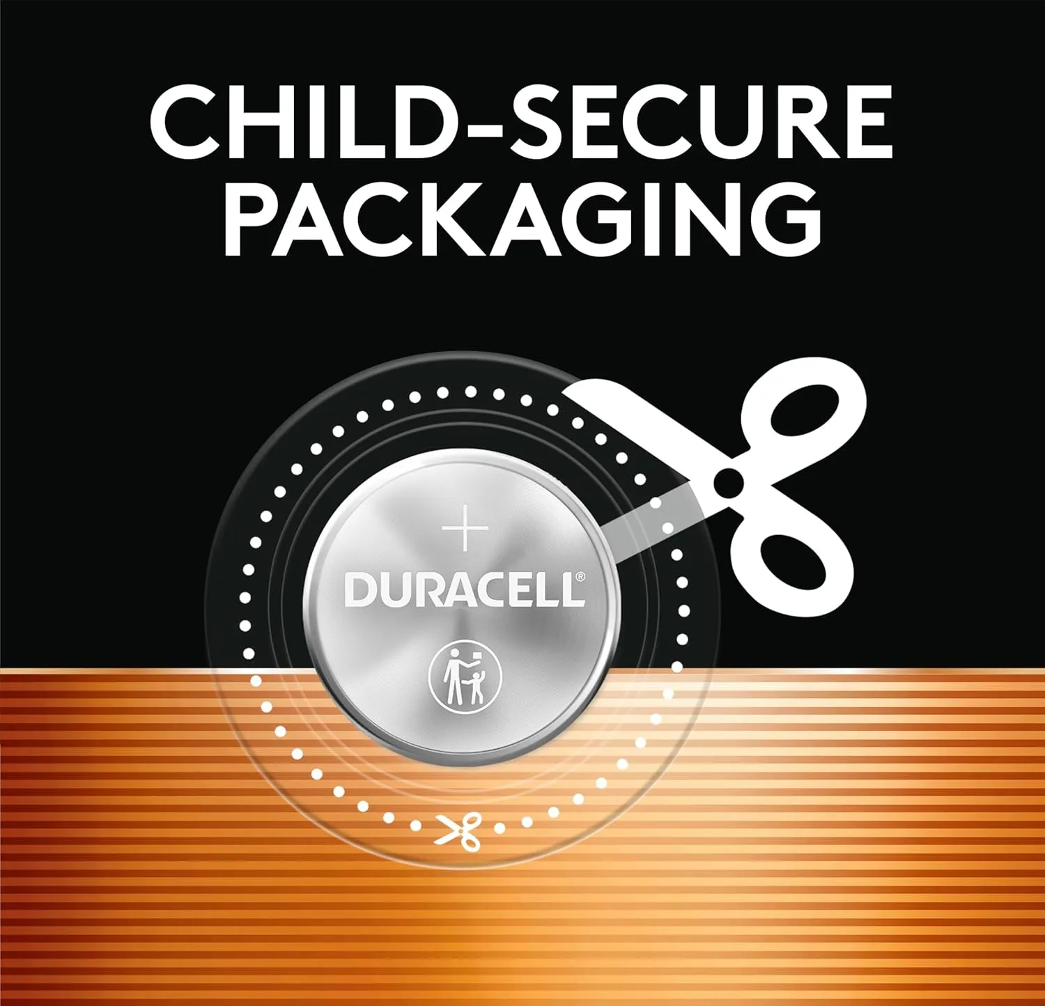 Duracell 2032 Lithium Battery, 6 Count (Pack of 1), Child Safety Features, Compatible with Key Fob