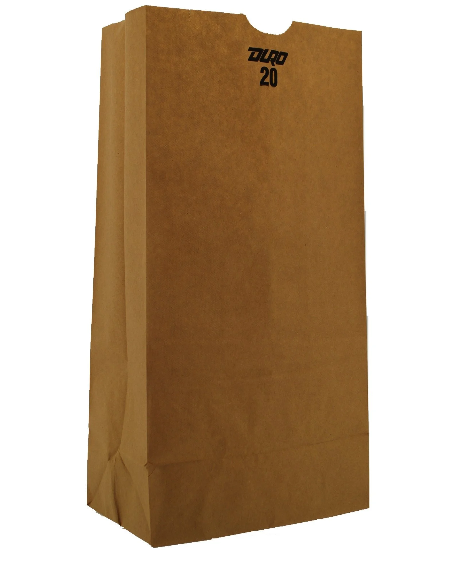 Duro ID# 18420 20# SOS Bag 40# 100% Recycled Natural Kraftm, 500 Piece