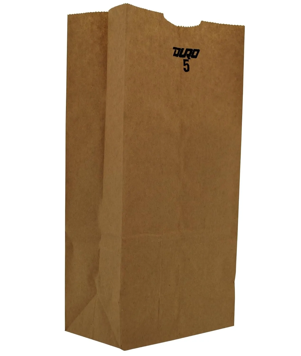 Duro ID# 18405 5# SOS Bag 35# 100% Recycled Natural Kraft, Pack of 500