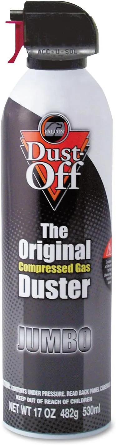 Dust-Off Disposable Compressed Air Duster, 17 Oz Can