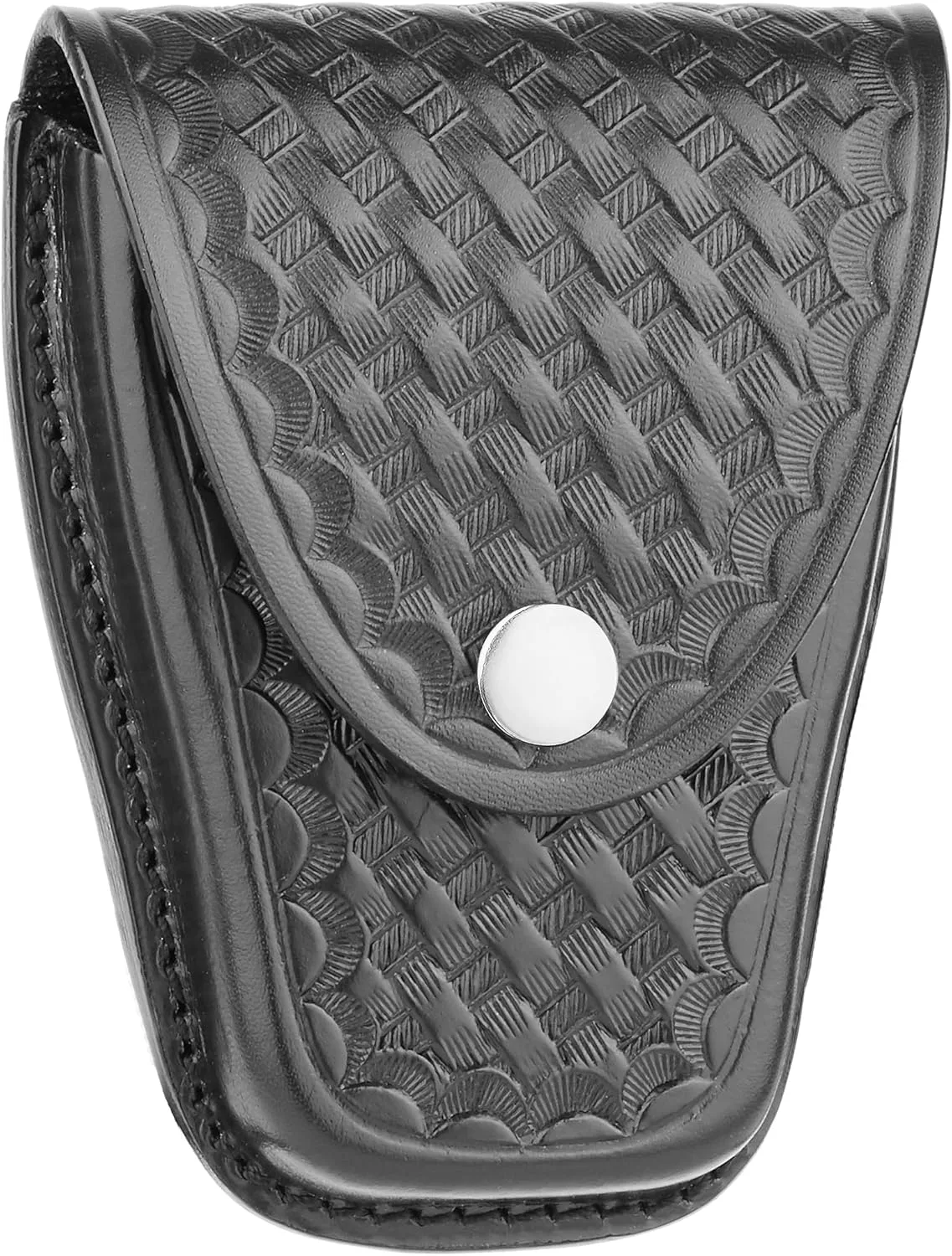 DUTYMAN Basketweave Leather Single Cuff Case