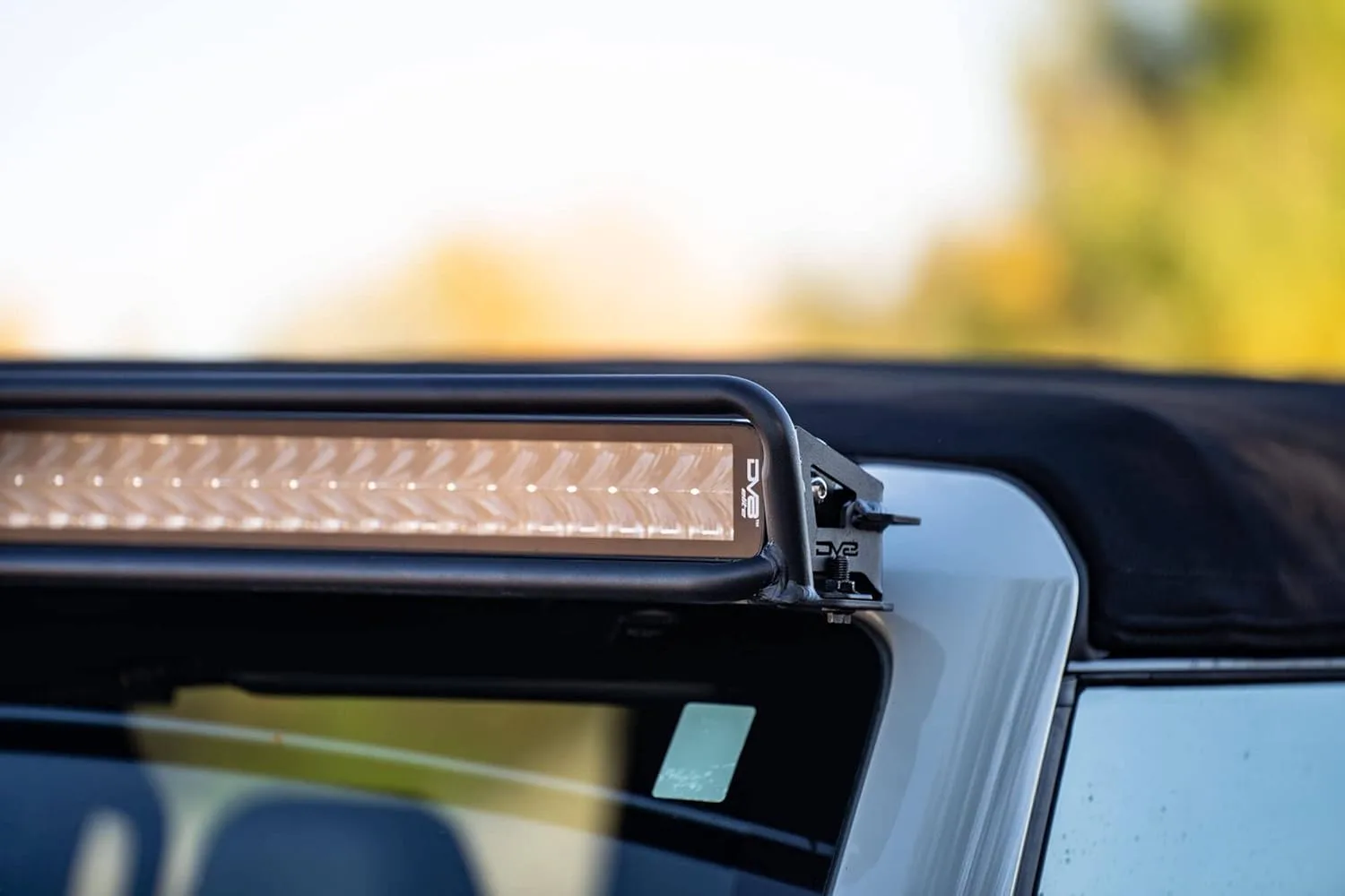 DV8 Offroad Straight LED Light Bar Mount for 2021-2025 Ford Bronco