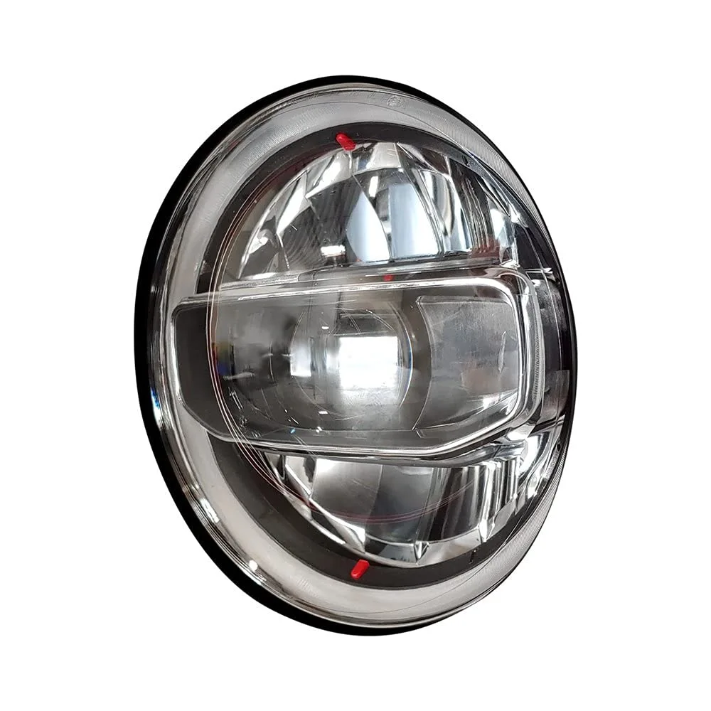 DV8 Offroad LED Headlights for 2018-2026 Wrangler JL & 2020-2026 Gladiator JT - Pair, 9" Round