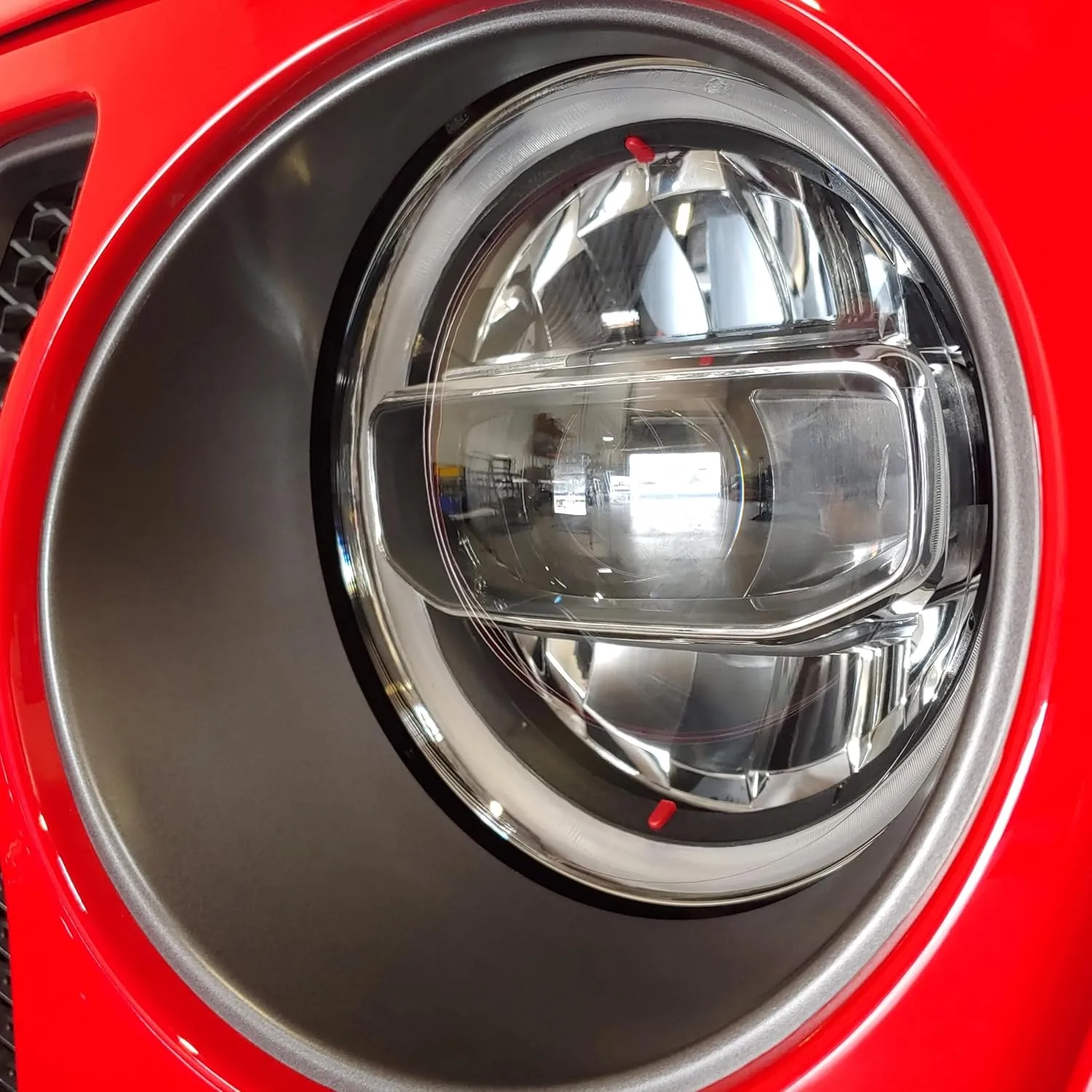 DV8 Offroad LED Headlights for 2018-2026 Wrangler JL & 2020-2026 Gladiator JT - Pair, 9" Round