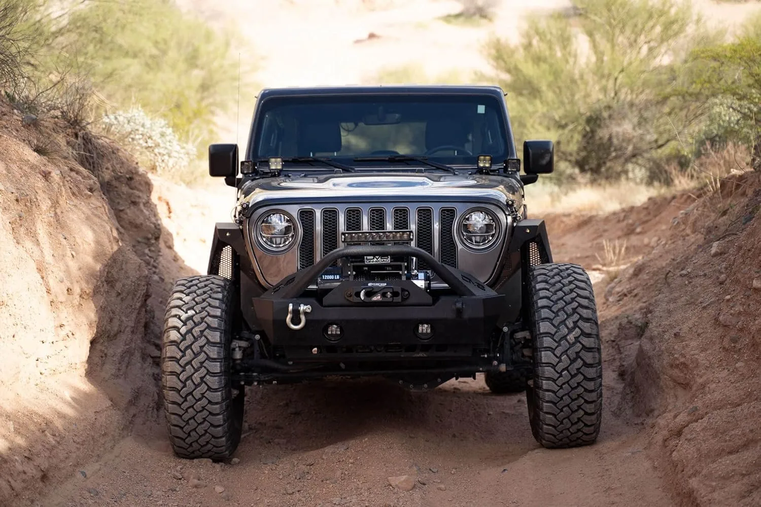 A-Pillar Dual Pod Light Mounts for 2018-2026 Jeep Wrangler JL & 2020-2026 Gladiator JT - DV8 Offroad - Pair