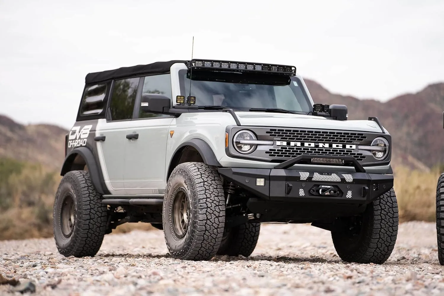 A-Pillar Pod Light Mount for 2021-2026 Ford Bronco - Driver & Passenger | DV8 Offroad