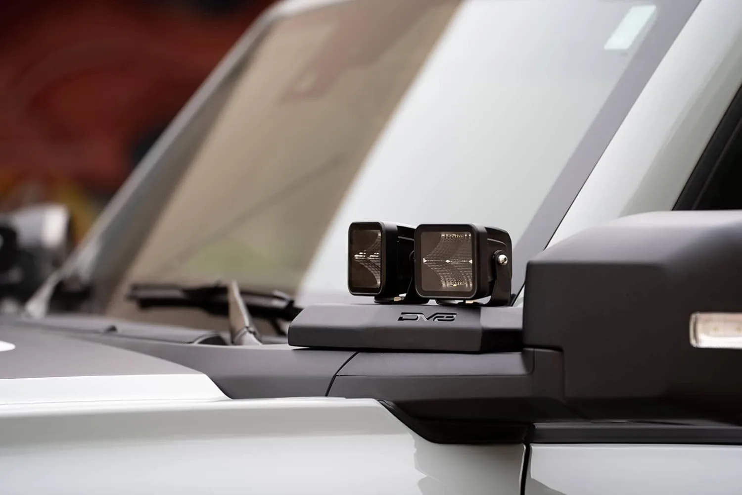 A-Pillar Pod Light Mount for 2021-2026 Ford Bronco - Driver & Passenger | DV8 Offroad
