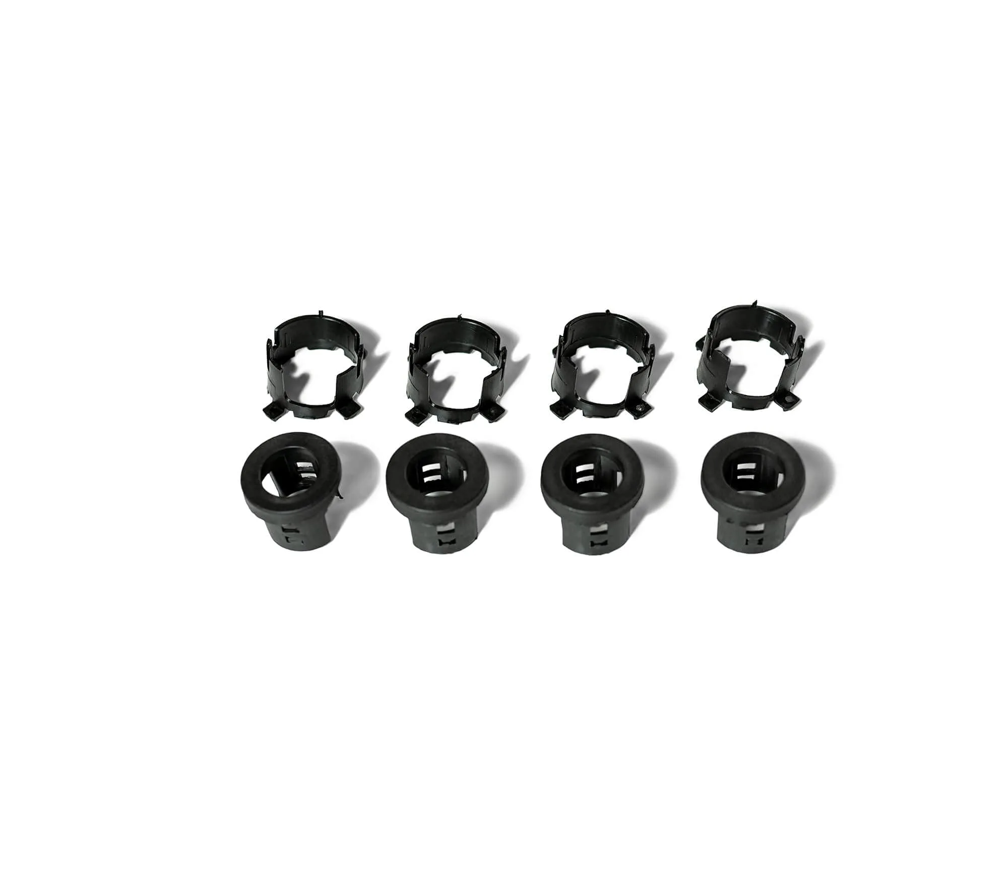DV8 Offroad MPRSNSR-01 Replacement Sensor Housings (Bezels & Clips) — Set of 4 for Mopar Vehicles