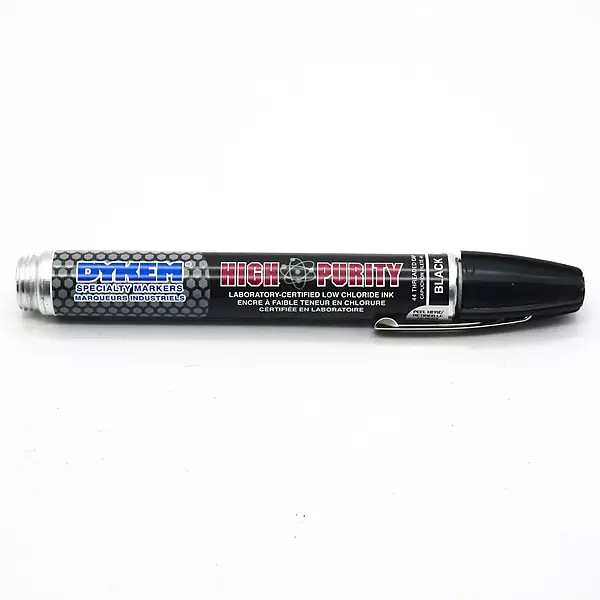 DYKEM Industrial Paint Marker,Black,Medium Tip (44404)
