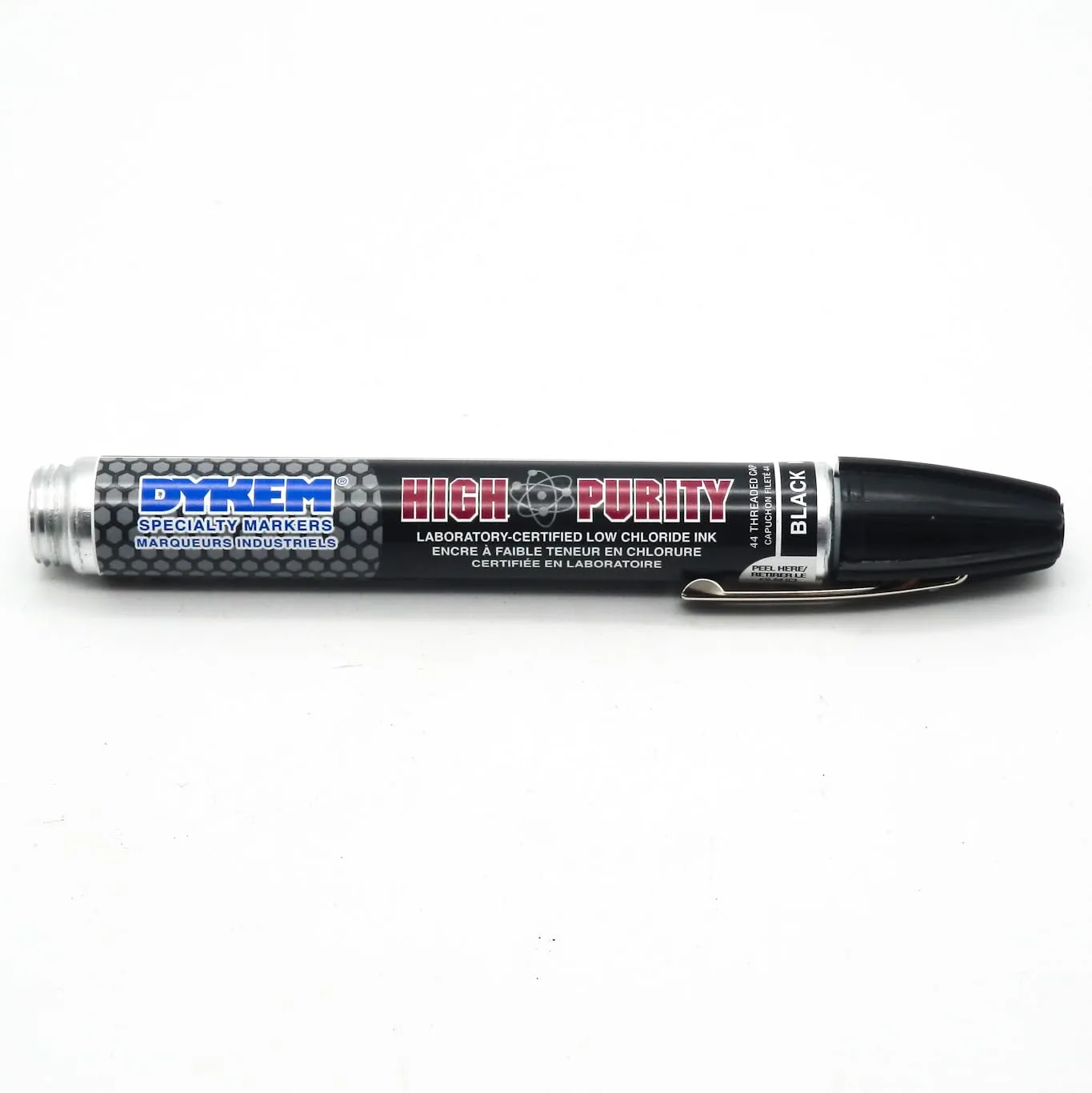 DYKEM Industrial Paint Marker,Black,Medium Tip (44404)