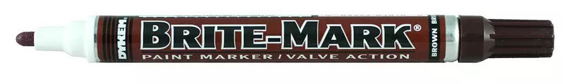 Brite-Mark Medium Tip Paint Marker, Brown