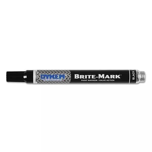BRITE-MARK Medium Tip Paint Marker, Black