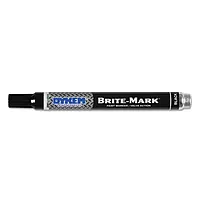 BRITE-MARK Medium Tip Paint Marker, Black