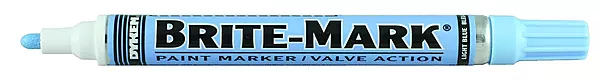Brite-Mark Medium Tip Paint Marker, Light Blue