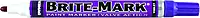 Brite-Mark Medium Tip Paint Marker, Violet