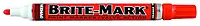 DYKEM Brite-Mark Medium Tip Paint Marker, Orange