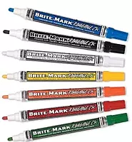 DYKEM ITW Professional Brands 253-84207 Brite-Mark Roughneck Green