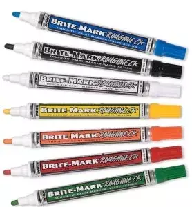 DYKEM ITW Professional Brands 253-84207 Brite-Mark Roughneck Green