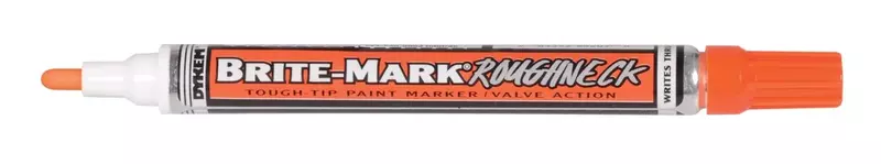 Dykem Paint Marker, Orange 84205-1 Each