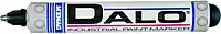 DALO Industrial Paint Marker, Black, Medium Tip