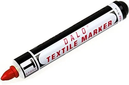 Dykem Dalo 30260 Red Medium Marking Pen - Tip Type: Medium Plastic 23026 [PRICE is per EACH]