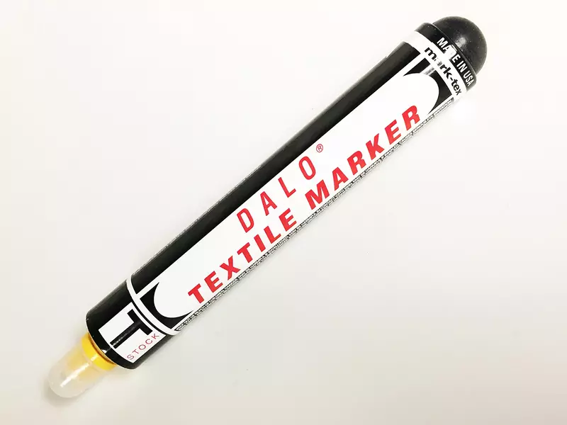 Dykem Dalo 30635 Yellow Medium Marking Pen - Tip Type: Medium 23063 [PRICE is per EACH]