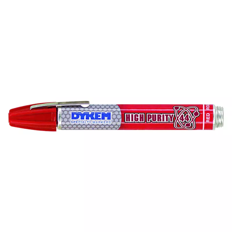 DYKEM Industrial Paint Marker,Red,Medium Tip