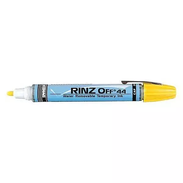 DYKEM Paint Marker, Removable, Yellow