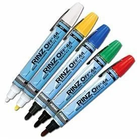 Dykem Rinz-Off 41062 Red Broad Marking Pen - 44106 [PRICE is per EACH]