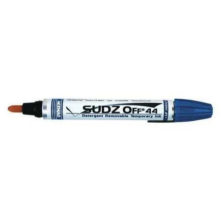 Dykem Sudz-Off 49389 Blue Broad Marking Pen - 44938 [PRICE is per EACH]