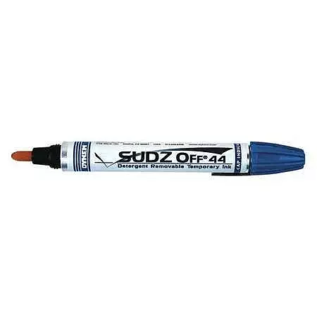 Dykem Sudz-Off 49389 Blue Broad Marking Pen - 44938 [PRICE is per EACH]