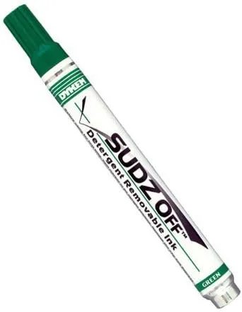 91371 Sudz Off Detergent Removable Temporary Markers