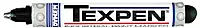 Reid Supply Company Dykem Texpen 60338 Black Medium Marking Pen - 16033 [PRICE is per EACH]