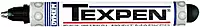 Reid Supply Company Dykem Texpen 60338 Black Medium Marking Pen - 16033 [PRICE is per EACH]