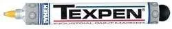 Dykem Texpen 60604 Yellow Fine Marking Pen - 16060 [PRICE is per EACH]