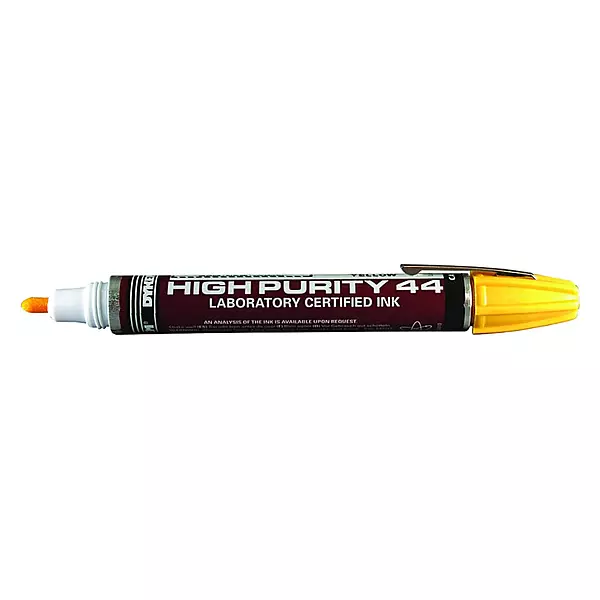 Dykem 49167 Yellow Medium Marking Pen - 44916 [PRICE is per EACH]