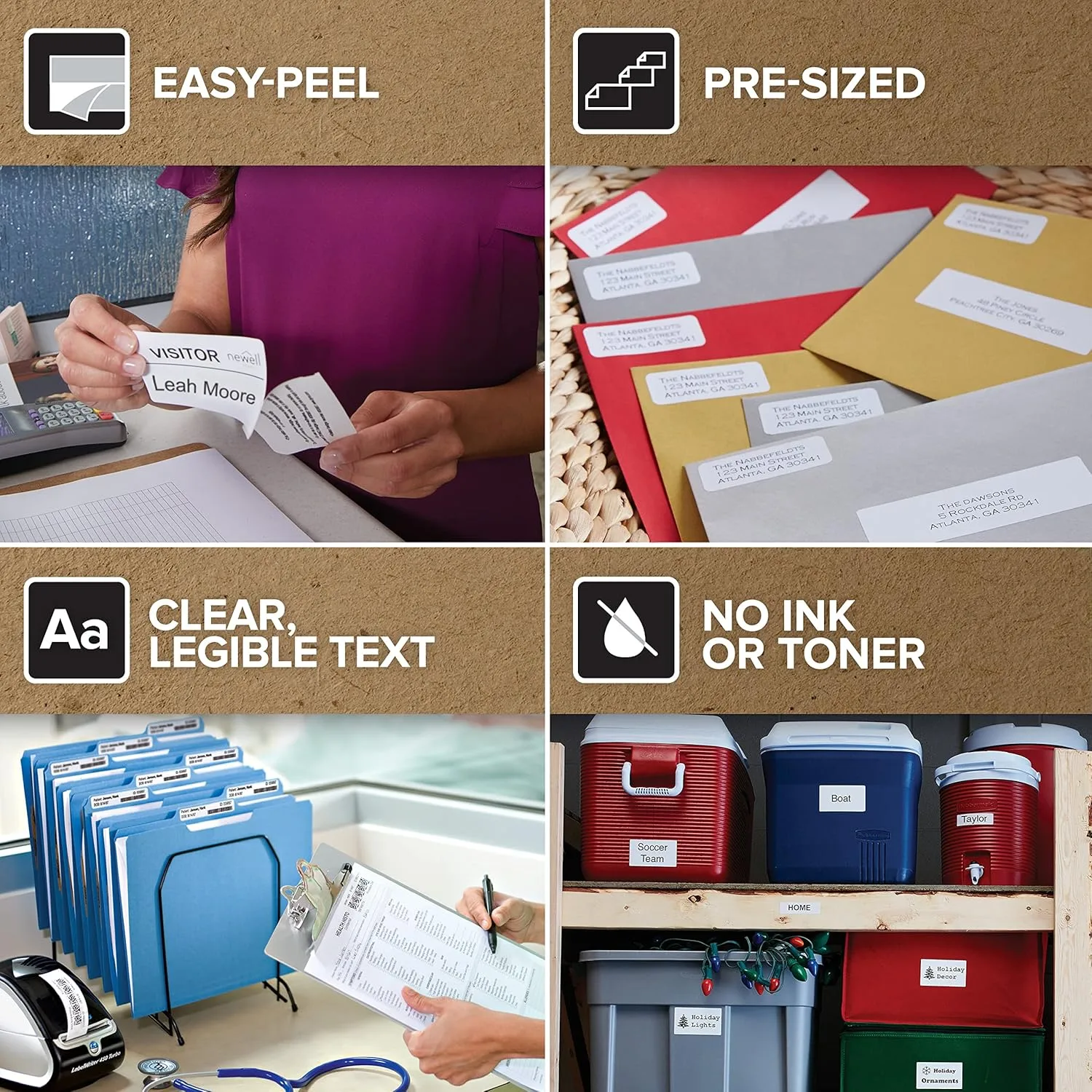 DYMO LW Durable Industrial Labels for LabelWriter Label Printers