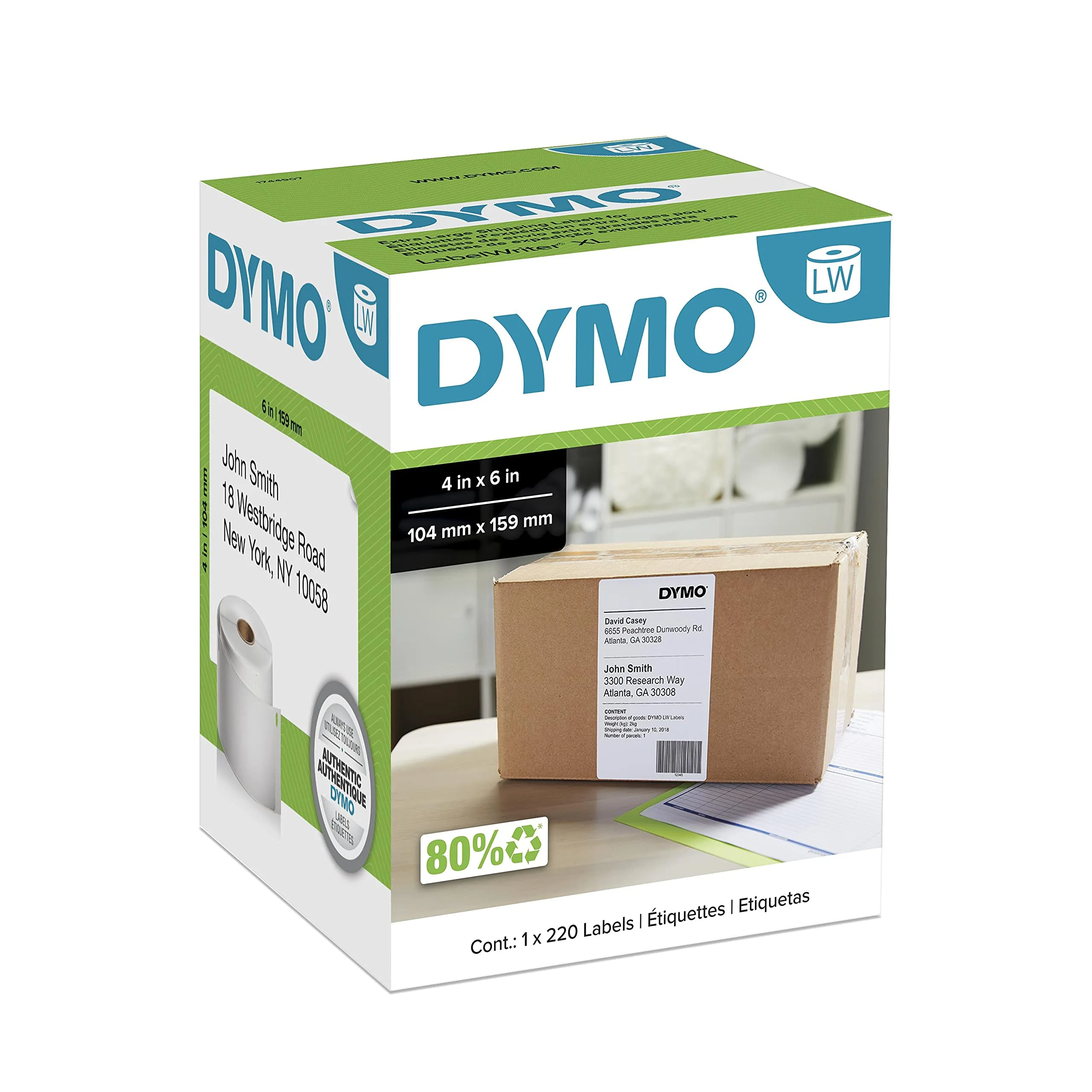 DYMO LW Extra-Large Shipping Labels
