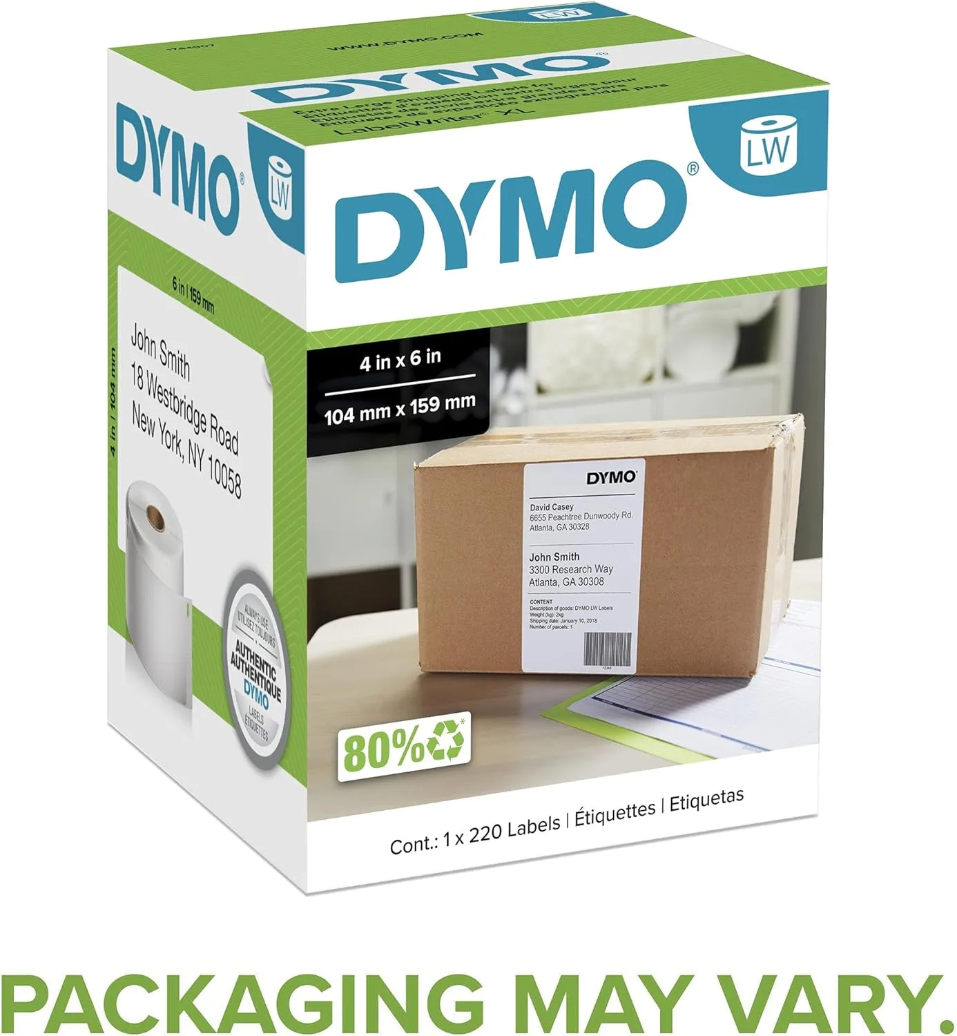 DYMO LW Extra-Large Shipping Labels
