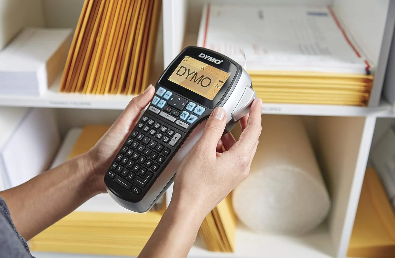 DYMO LabelManager Rechargeable Portable Label Maker with USB