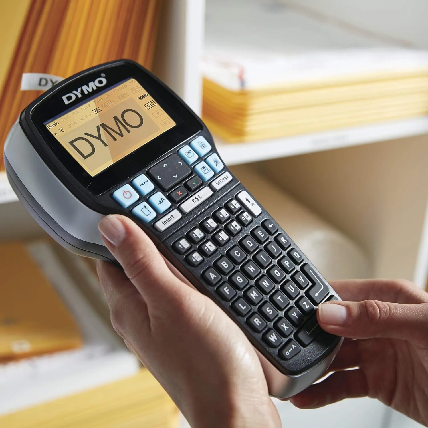 DYMO LabelManager Rechargeable Portable Label Maker with USB