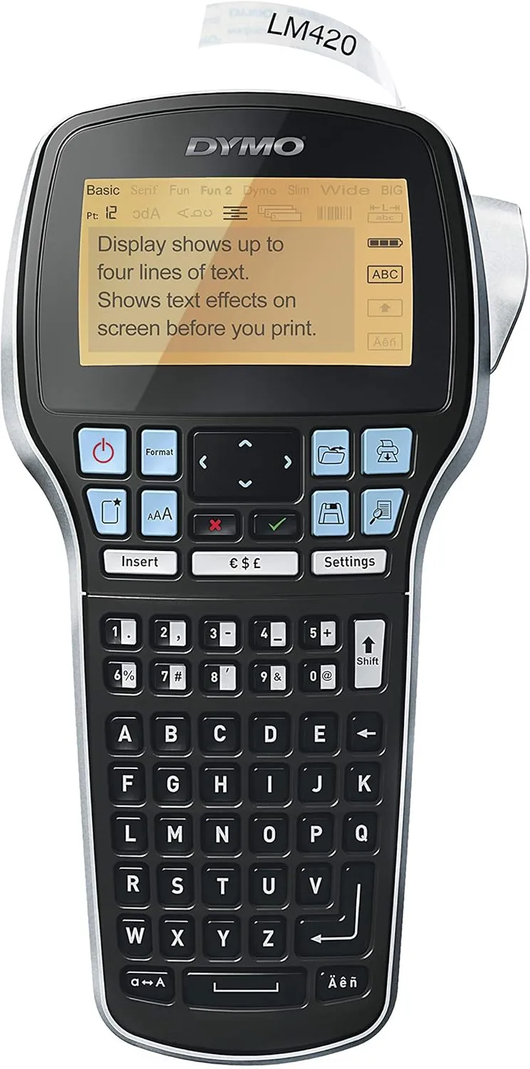 DYMO LabelManager Rechargeable Portable Label Maker with USB