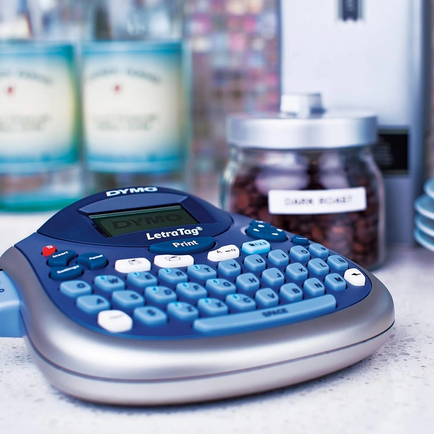 DYMO LetraTag Plus LT-100T Label Maker with Two 13-ft Tapes