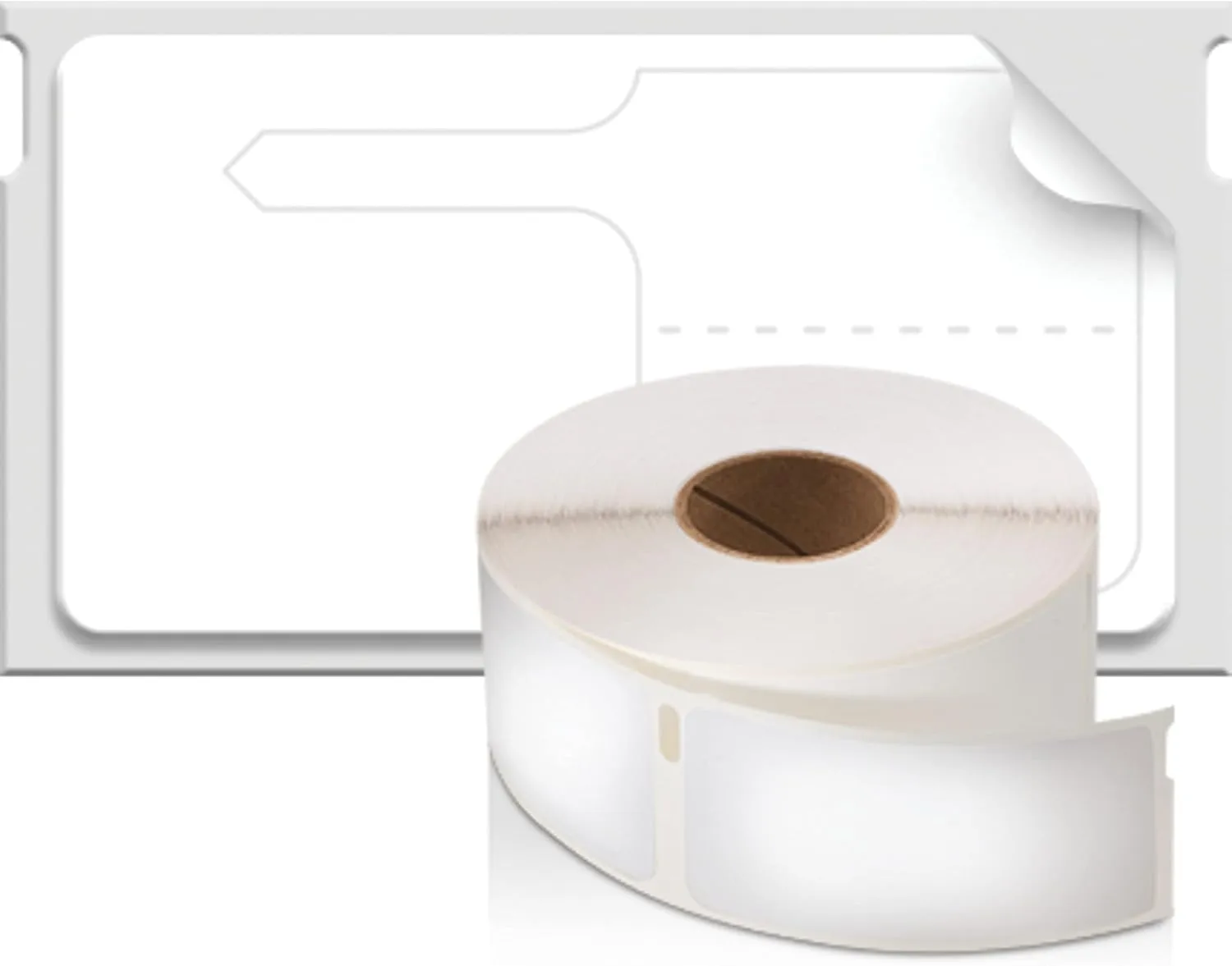 DYMO LW Price Tag Labels - White Direct-Thermal Label Rolls for LabelWriter Printers