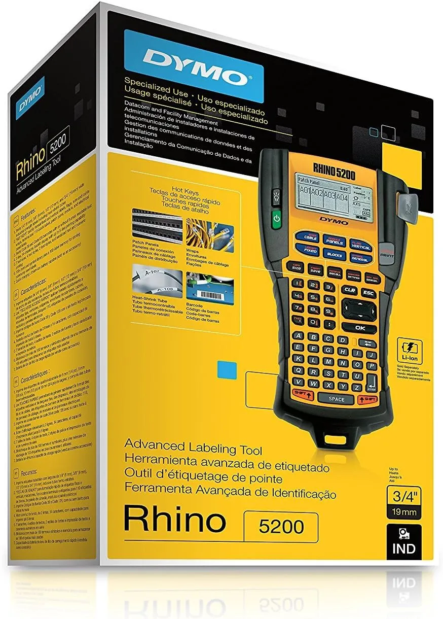 DYMO Rhino 5200 Industrial Label Maker